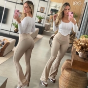 Calça Flare Priscila Blackout Várias Cores